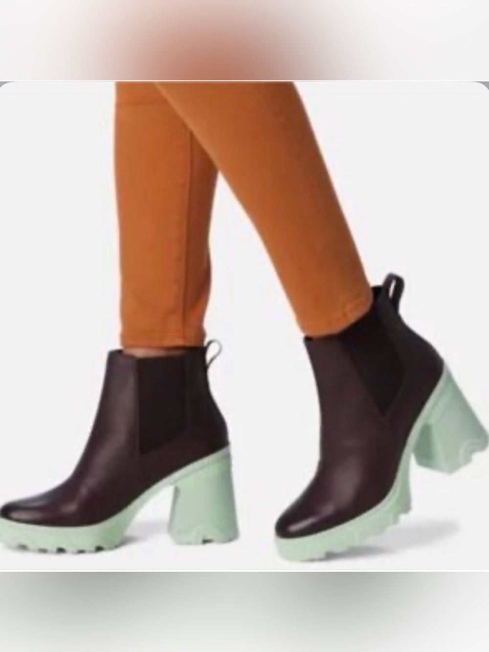 SOREL || Brex Waterproof Platform Chelsea Bootie. Sz. 7.5